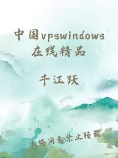 中国vpswindows在线精品